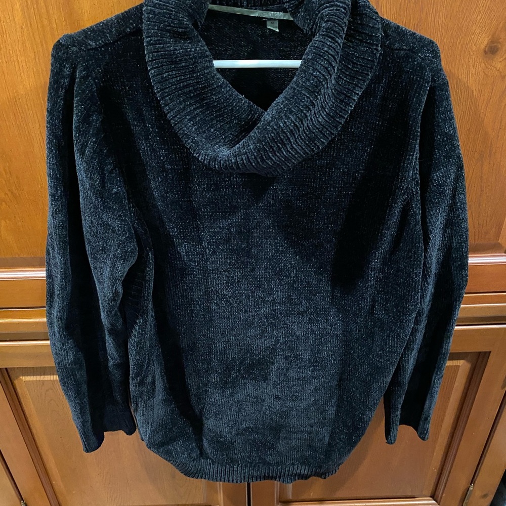 Black Turtleneck Sweater